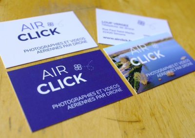 Cartes de visite Airclick