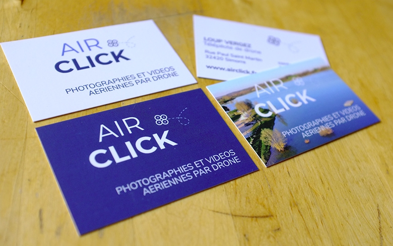 Cartes de visite Airclick