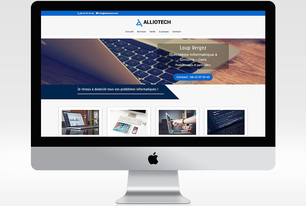 Site web Alliotech