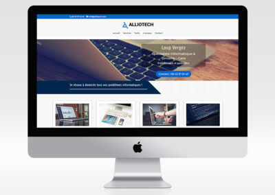 Site web Alliotech